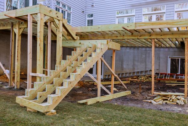 Deck Post Replacement in Van Nuys