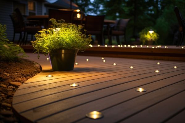 Ground Level Deck Construction in Van Nuys